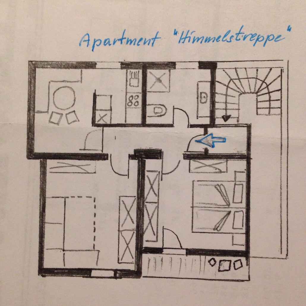 Apartment Himmelstreppe Plan